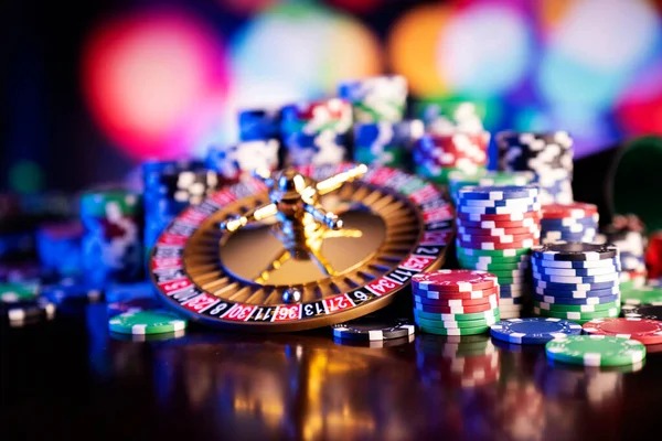 Live casino dealer table with multiple camera angles